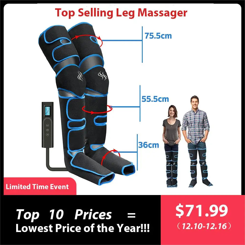 Massgix™ 360° Air Compression Leg Massager